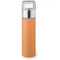 PO PAO - Thermosfles met theezeef - 240 ml Oranje