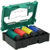HiKOKI 40030039 4-delige Krachtdoppenset In Box - 1/2'' - 17/19/21/22mm