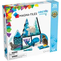 Magna-Tiles Magna Tiles - Arctic Animals Noordpool Dieren - Magnetisch Constructiespeelgoed 25 stuks