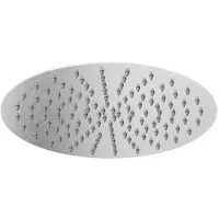Guido Gusto Rondo inbouw douchekop 30x30cm volledig Rvs
