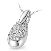 Orphelia Dames 925 Sterling Zilveren Ketting met Hanger - Zilver ZH-4771