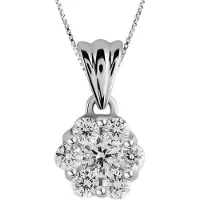 Orphelia HD-4177 - Hanger - 18 Karaat Witgoud / Diamant 0.26 ct