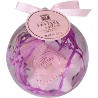 Accentra Festive edition - Winter rose bath set | Badset in bolvormige box | Cadeauset | incl. 30ml handcrème, 80g badbruisster | Parabenenvrij | Vegan Friendly | 2 Producten in 1 Cadeau|