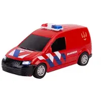 Rapid wheels Radiografisch Bestuurbare Brandweerauto Met Licht - Rood
