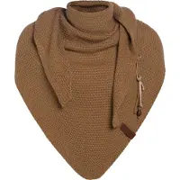 Knit Factory Coco Omslagdoek/Sjaal - New Camel - 190x85 cm