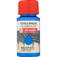 Royal Talens Textielverf - Dekkend - Koninklijk blauw - Art Creation - 50ml