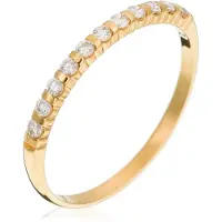 Orphelia RD-3027/54 - Ring - 18 Karaat Geelgoud / Diamant 0.20 ct