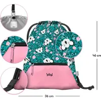 Baagl Gymtas Baby Koala met Rits