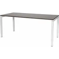Schaffenburg Verstelbaar bureau - Slinger 200x80 logan - wit frame