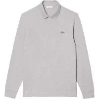 Lacoste Long Sleeve Polo Silver Chine Maat: M | Poloshirts Outlet | Heren | Grijs