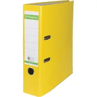 Pergamy Ordner A4 80 mm Recycolor papier geel - 3 stuks