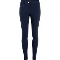Montar Rijbroek Bling Full Grip Kids Navy - 164