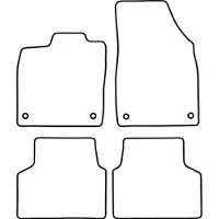 TCP Automatten | Mattenset Volkswagen ID3 - 2019 ->