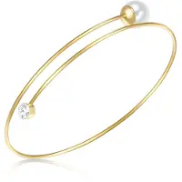 Lulu & Jane Armband goudgeel