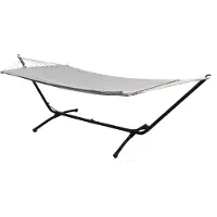 AMANKA Hangmat met Frame voor Buiten en Binnen - Hangmat voor 2 Personen - 310cm Hangmat Frame tot 120kg