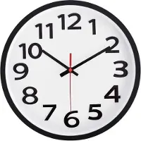 Sensahome Wandklok - Stille Uurwerk - Diameter 30cm - TM4040 - 2