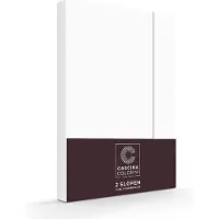 Cascina Colorini Kussenslopen Divina Wit Antraciet (Percal) (set van 2)