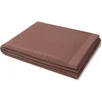Yumeko Deken Katoen 150x210 Bruin - Eco, Bio & Fairtrade