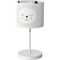 Vertbaudet Leeslamp LEEUW effen lichtbeige met print