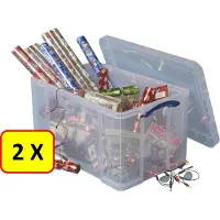 Really Useful Box 2 x Opbergbox * 84 liter * 71 x 44 x 38 cm