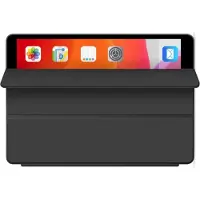 HEM Siliconen iPad Hoes geschikt voor iPad Air (2024) - 13 inch - Zwart - Vouwbare Autowake Cover - iPad Air 2024 hoes - iPad 2024 Hoes - 13 inch hoes