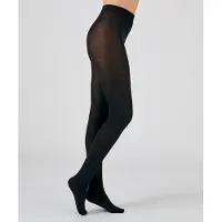Damart - Panty van mix van merinowol en Thermolactyl 195D - Dames - Zwart - M