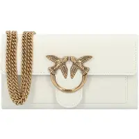 Pinko Clutch 'Love One' beige / goud