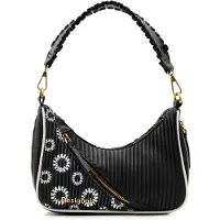 Desigual Schoudertas zwart / wit