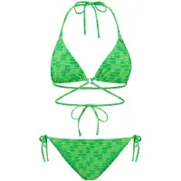 Shiwi Bikini 'Liz' geel / groen / lichtgroen