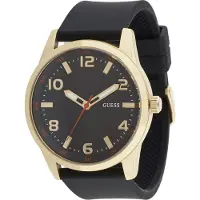 GUESS Analoog horloge goud / rood / zwart
