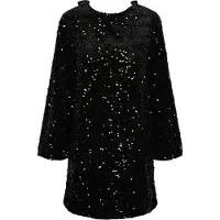 Pieces Cocktailjurk 'PCKAM' zwart