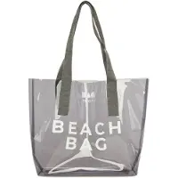 Bagmori Strandtas grijs / wit