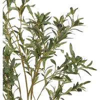 Beliani OLIVE TREE - Kunstplant - Groen - 153 cm - Synthetisch