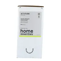 ATTITUDE Wasmiddel met Essentiële Olie, EWG Geverifieerd, Vegan, Plantaardige Ingrediënten, Bulk Navulling, 80 Wasbeurten