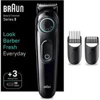 Braun baardtrimmer 3 BT3411, zwart
