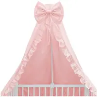 Babybam Hemeltje Ruffle Poederroze
