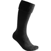 Woolpower Skisokken Unisex Socks Knee High 600 Black-Schoenmaat 40 - 44
