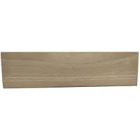 Furniture Legs Europe Meubelpoot rechthoek 23 bij 4,5 cm en hoogte 6 cm van massief hout