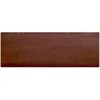 Furniture Legs Europe Meubelpoot kersen rechthoek 15 bij 5 cm en hoogte 6 cm van massief hout