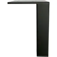Furniture Legs Europe Stalen meubelpoot zwart vierkant 3 bij 3 cm en hoogte 14 cm