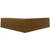 Furniture Legs Europe Meubelpoot hoek 16 bij 16 cm en hoogte 4 cm van massief hout