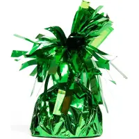 We Fiesta 36x Ballon gewichtje Groen 170 gram - Ballongewicht Gewicht Ballonnen Feest Accesoires Thema Party Tafeldecoratie Tafel Decoratie