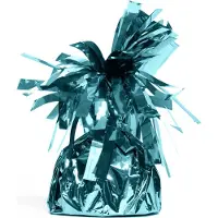 We Fiesta 24x Ballon gewichtje Licht Blauw 170 gram - Ballongewicht Gewicht Ballonnen Feest Accesoires Thema Party Tafeldecoratie Tafel Decoratie