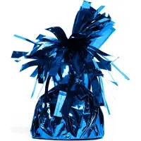 We Fiesta 36x Ballon gewichtje Koninklijk Blauw 170 gram - Ballongewicht Gewicht Ballonnen Feest Accesoires Thema Party Tafeldecoratie Tafel Decoratie