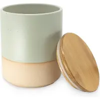 Miko - Special Ceramics - Bewaarpot groen - Ø 10 cm x 12,5 cm