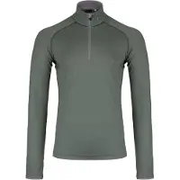 Kjus Skipully Men Feel Midlayer Half-Zip Green Smoke/Pewter-Maat 48