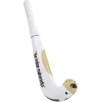 The Indian Maharadja Baby Bear Hockeystick Junior Wit - Licht Bruin - Zwart 18