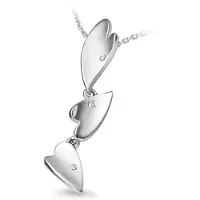 Orphelia Dames 925 Zilver Sterling Ketting met Hanger - Zilver ZH-4658