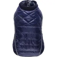 Croci hondenjas tweezijdig blue matte blauw 25 cm
