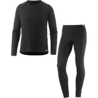 CMP - Set (Sweat And Pant) Warm - Synthetisch ondergoed L, zwart